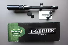 WEAVER T24 24X40 TARGET SCOPE 1/8 DOT PRE-OWNED 24X