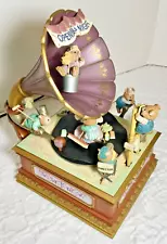 VTG Rare Enesco Small World of Music OPENING NIGHT Motion Music Box As-Is /Parts