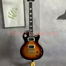 Standard LP Autumn Flame Burst Solid Body Electric Guitar 6 Strings for Sale