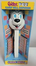 RARE GIANT Candy Roll Dispenser White PET PEZ NEW IN BOX Limited Edition