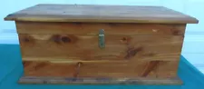 Smaller Vintage Cedar Chest - 26" Long x 10" Tall x 14" Deep