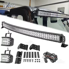 Pro-fit Cage 50'' Light Bar LED Pods Bracket For Polaris Ranger XP 570 1000 Crew