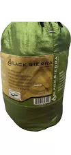 Double Hammock Green w/Carry Bag 400lb Capacity New Black Sierra equipment