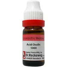 Dr. Reckeweg Homeopathy Acid Oxalicum (11 ml) (Select Potency)