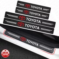 For Toyota Car Door Plate Sill Scuff Cover Anti Scratch Decal Sticker Protector (For: 1986 Toyota Tercel)