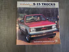 1983 GMC S-15 Pickup Truck Sales Brochure Catalog - Trucks - 28 Pages