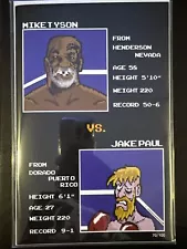 Fame: OLD Mike Tyson Punch Out Virgin Variant Limited 70/100