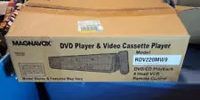 Magnavox DVD/VHS Combo Player DV220MW9 - with box, remote and manual. Unused