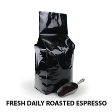 2, 5, 10 lb Espresso Roasted Fresh Daily in the USA ! ROAST TO ORDER !