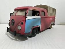 JADA FOR SALE 1963 VW VOLKSWAGEN BUS PICKUP 1:24 DIECAST MODEL CAR NEW NO BOX