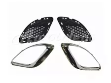 For 2012-2013 Grand Cherokee Srt-8 Front Bumper Grille Outer Insert Chrome Trim