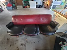 Vintage Whiskey Barrel Bar Couch