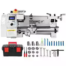 VEVOR 8"x14" Mini Metal Lathe Variable Speed Metalworking Machine 2250 RPM