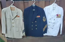 WWII Pearl Harbor Survivor Navy Uniform Named.