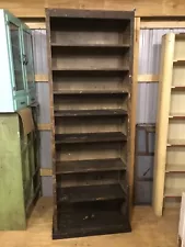 Wooden Shelving Unit from Automotive Shop - Tons of Storage