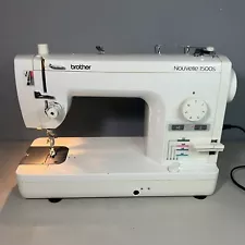 Brother Nouvelle 1500S High Speed Long Arm Straight Stitch Sewing Machine READ