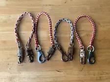 Horse Trailer Tie LOT Of 4 Horse Tack And Gear Classic Red White Blue