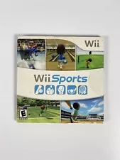 Wii Sports (Nintendo Wii) CIB Complete With Manual and Paper Sleeve, Sealed