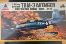 Accurate Miniatures 1:48 TBM-3 Avenger Bomber Model Kit 480121 [U6], Flight 19