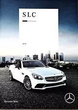 2019 MERCEDES SLC ROADSTER PRESTIGE SALES BROCHURE CATALOG ~ 30 PAGES ~ 8" x 11"