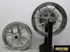 93-01 KAWASAKI NINJA ZX1100D ZX11 PERFORMANCE MACHINE FRONT REAR WHEELS RIM