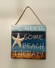 Art Pallet Decor I need some beach Therapy / Wall Decor