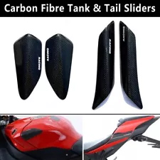 Carbon Fibre Tank & Tail Sliders for Yamaha R1 R1M 2015-2023 (For: 2018 Yamaha)