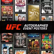 UFC Official Autographed Posters, UFC SBC, UFC 300, UFC 264, UFC 263