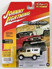 Johnny Lightning / 1980 Toyota Land Cruiser / Beige / 2017 / Free Shipping