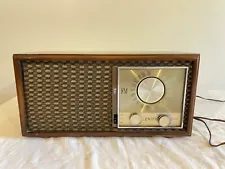 Zenith Model M730 AM/FM Vintage 1940s/50s Tube Radio MCM Mid Century TESTED