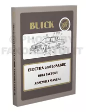 1984 Buick LeSabre and Electra Factory Assembly Manual Estate Wagon Park Avenue (For: 1984 Buick LeSabre)