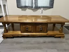 antique tv stand