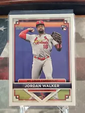 2023 Topps Flagship Collection Jordan Walker Rookie RC Cardinals Costco Card #43