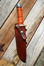 Randall #1 7" Custom Leather Knife Sheath