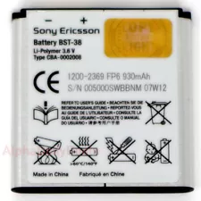 OEM Sony Ericsson BST-38 930mAh Battery for W995i W980i K770i C905 K850 C902