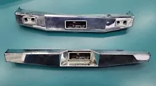 Vintage Kyosho USA-1 Front and Rear Bumpers Chrome For Electric Or Nitro