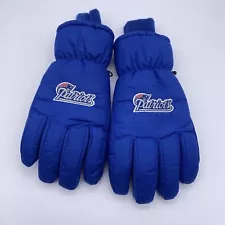 New England Patriots Gloves Thinsulate Thermal Vintage 90s Adult Men Winter