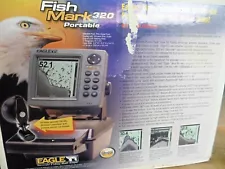 Eagle Fishmark Fish Mark 320 portable Fish Finder System Set Single Owner Workin