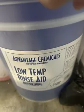 Commercial Dishwasher Low Temp Rinse Aid 5 Gallon