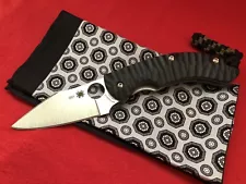 Spyderco #001 Collector Grail!!! Fred Perrin PPT C135GP SUPER RARE Knife L@@K!!!