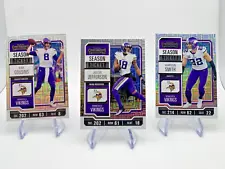 2023 PANINI CONTENDERS MINNESOTA VIKINGS SEASON TICKET LOT HOBBY MOJO