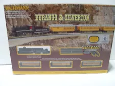 Bachmann DURANGO & SILVERTON N Scale TRAIN SET w/ E-Z track NIB