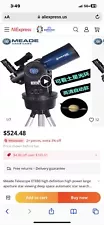 Meade Etx 80 Telescope