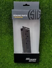 Sig Sauer 1911 8 Round 9mm OEM Magazine (Stainless) - MAG-1911-9-8