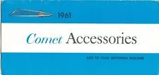 1961 Mercury Comet Accessories NOS Sales Brochure