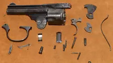 US Revolver co, 38 s/w top break, 5 shot, parts, Barrel, cylinder, trigger,