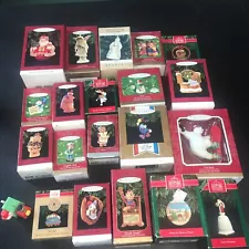 Lot of 21 Hallmark Keepsake Ornaments