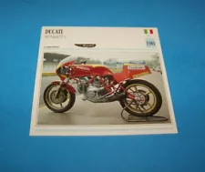 Ducati 600 Pantah TT 2 1981 Italy Motorcycle Photo / Information Card