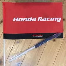 Honda Novelty F1 Flag Rbpt Racing Red Logo Not For Sale Goods