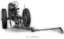 IH International Mcormick No 16 Rear Mount Sickle Mower Manual Farmall A B H M